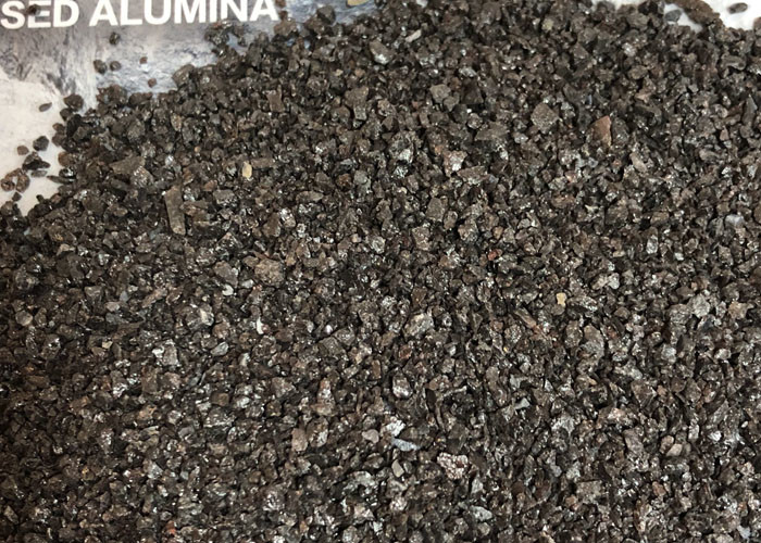 高いアルミナの処理し難い傾く炉のブラウンの鋼玉石のアルミニウム屑9 Mohs