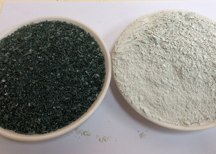 速い設定具体的な付加的な無定形カルシウム アルミン酸塩のための薄い灰色の緑C12A7カルシウム アルミン酸塩