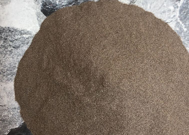 ブラウンの鋼玉石F60 F80ブラウンは研摩剤に砂を吹き付けるために最高アルミナのFerriceの酸化物0.1%を溶かした